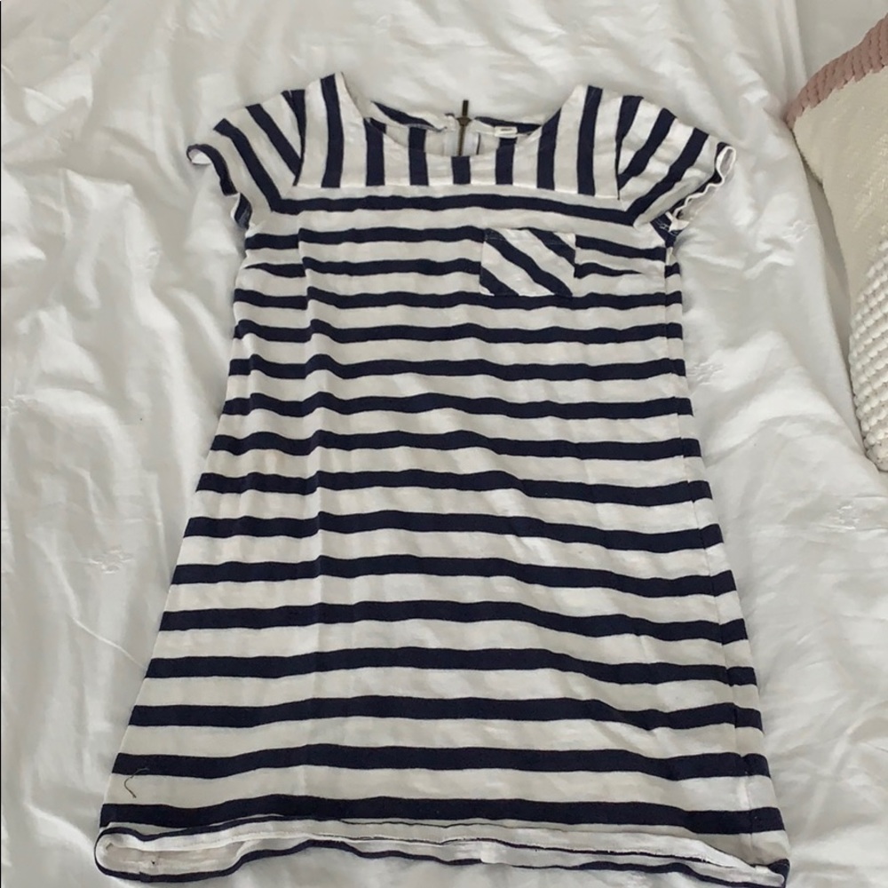 Nautical shift dress